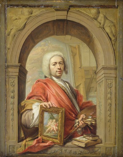 Self Portrait, 1727 by Jacques Ignatius de Roore